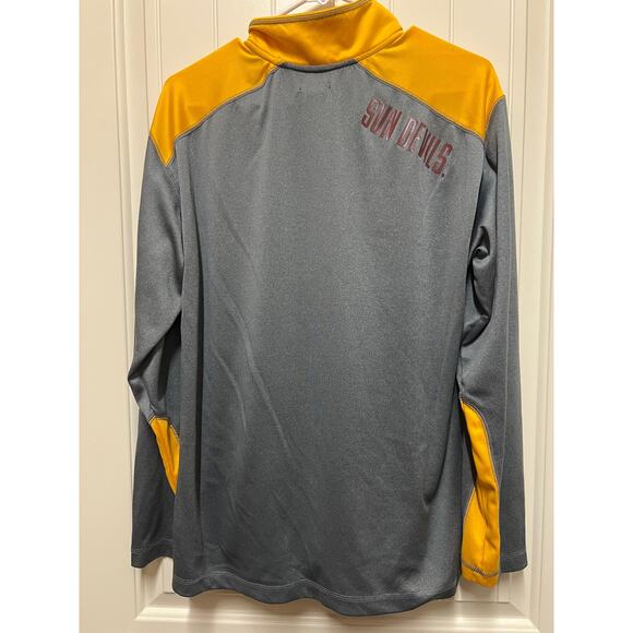 Arizona State University ASU Sun Devils Half Zip Pull over  Size Large - Picture 8 of 8